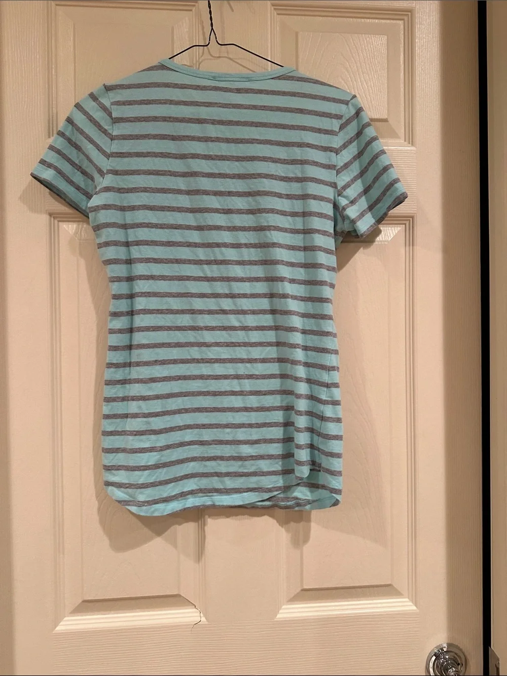 Michael Kors Mint Short Sleeve Tee with Shoulder Zippers